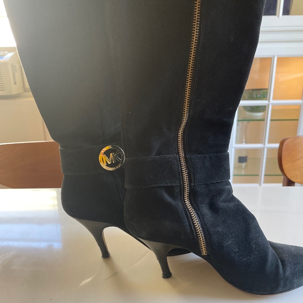 Michael Kors Suede heeled boots